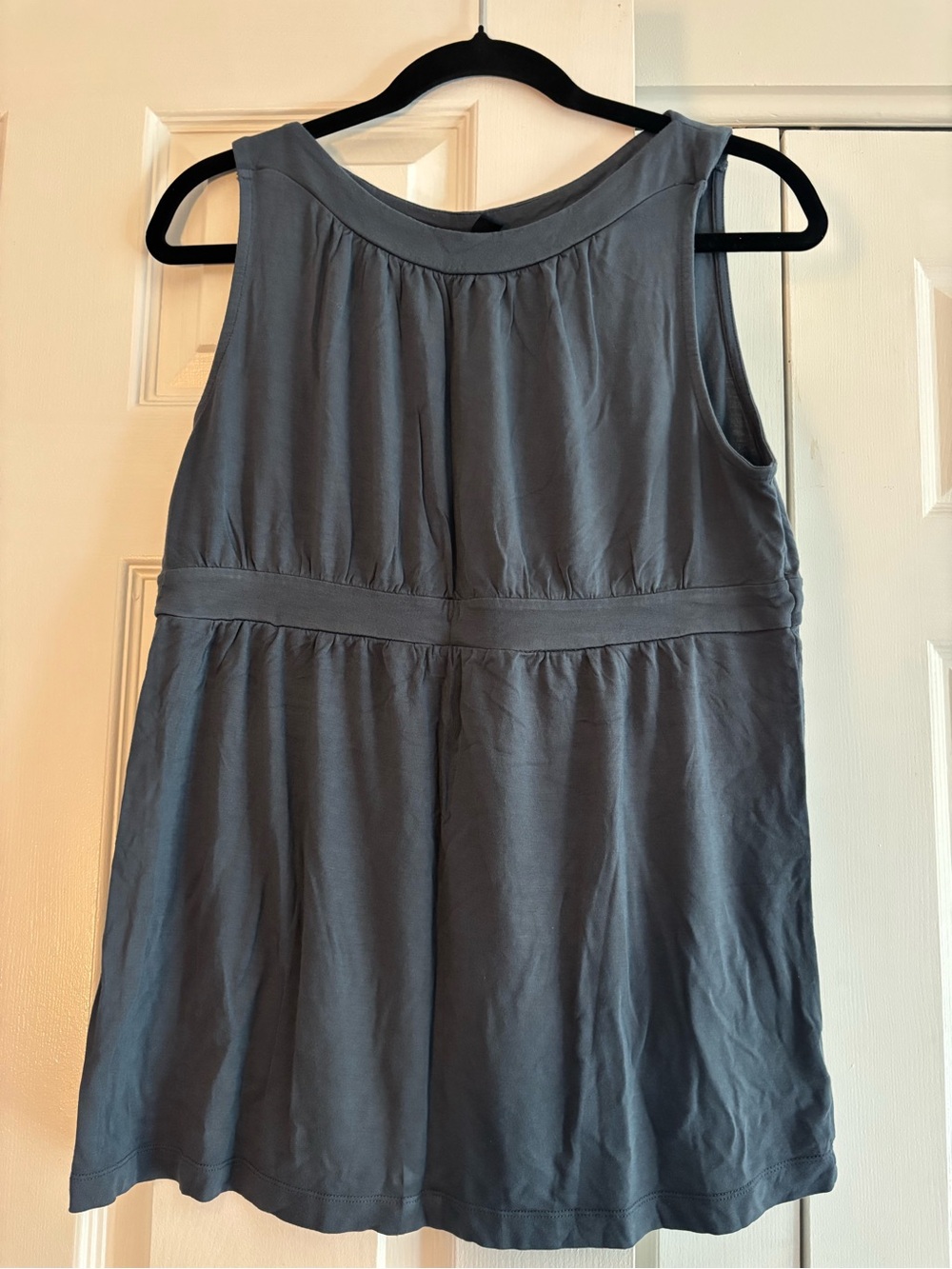 Banana Republic Slate Gray Sleeveless Tank